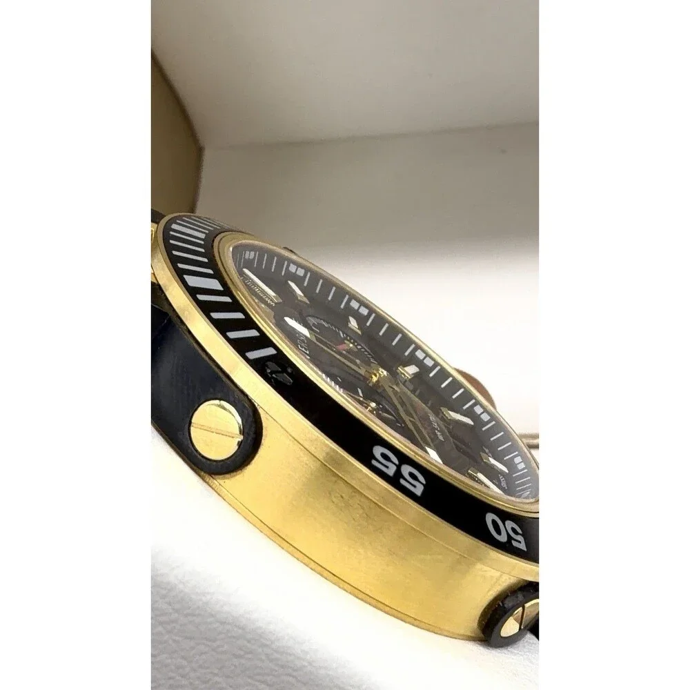 Versace V-Extreme Pro Multifunction Dual Time Watch with Bracelet, Black